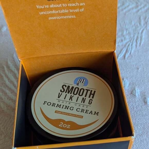 Smooth Viking Forming Cream - High Hold Styling Cream for Men - Picture 2 of 5